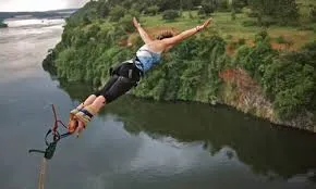Bungee jumping adventure at the Nile