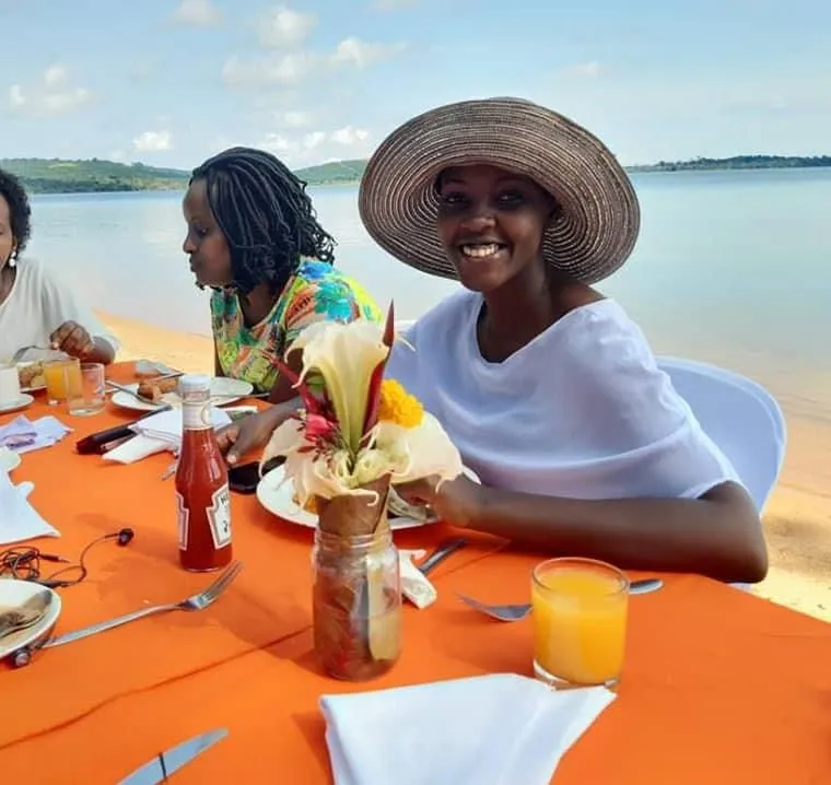 Luncheon with tour clients